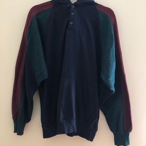 Sasson Color-block Hoodie